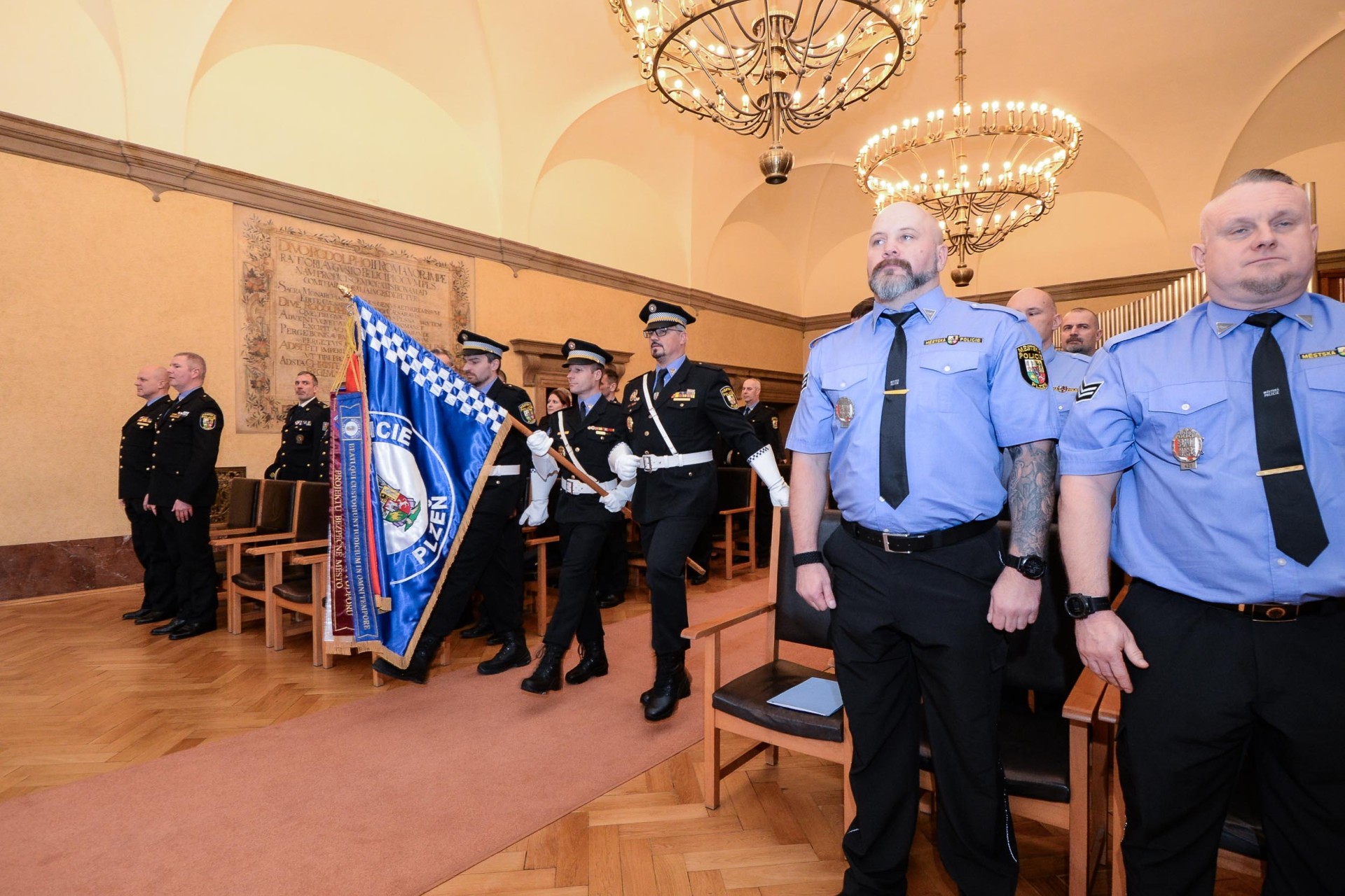Pořádková jednotka Městské policie Plzeň oslavila 15. výročí svého vzniku